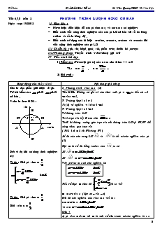 Giáo án Đại số 11 - Tiết 6, 7, 8 tuần 2