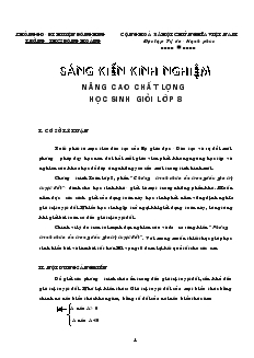 Giáo án Đại số 8 Phương trình chứa ẩn trong dấu giá trị tuyệt đối