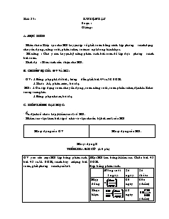 Giáo án Đại số 8 - Tiết 53, 54