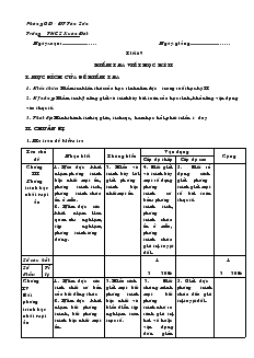 Giáo án Đại số 8 - Tiết 69: Kiểm tra viết học kỳ II