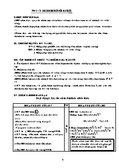 Giáo án Đại số 8 từ tiết 1 đến tiết 12