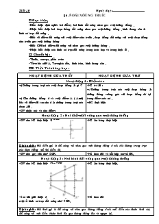 Giáo án Đại số 8 - Tuần 5 - Tiết 10 - Bài 6: Đối xứng trục