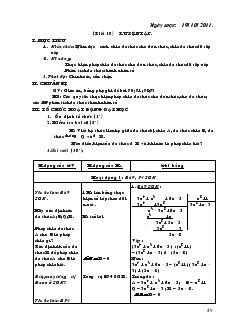 Giáo án Đại số 8