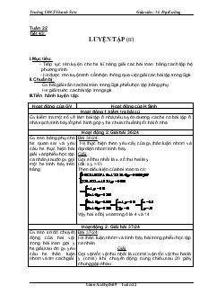 Giáo án Đại số 9 Tuần 22 - Võ Đại Cường