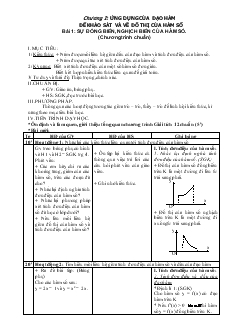 Giáo án Giải tích 12