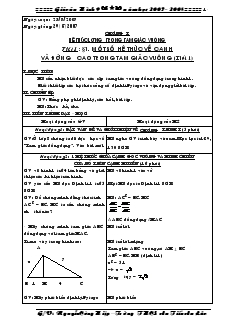 Giáo án Hình 9 - Nguyễn Công Hiệp