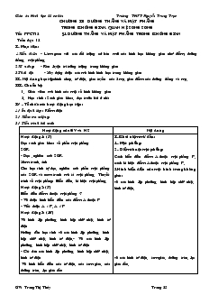 Giáo án Hình học 11 (cơ bản) - Trường THPT Nguyễn Trung Trực