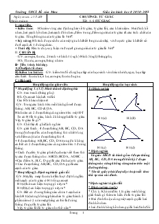 Giáo án hình học 8 năm học 2010-2011 Trường THCS Bố của Mau