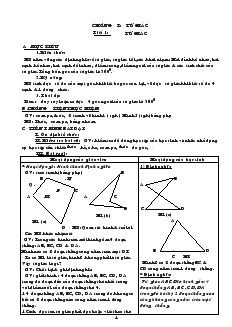 Giáo án Hình học 8