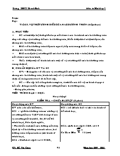 Giáo án Hình học 9 - Trường THCS Thanh Bình