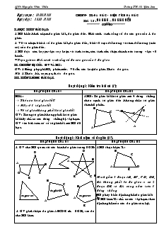 Giáo án Hình học lớp 8 năm học 2012- 2013 Tiết 25  Đa giác – Đa giác đều