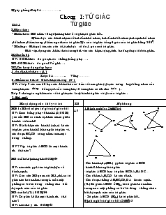 Giáo án Hình học lớp 8