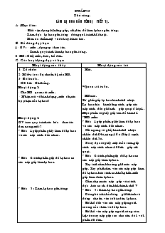 Giáo án lớp 2 môn Thủ công - Tuần 25: Thủ công_Làm lọ hoa gắn tường (tiết 1)