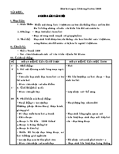 Giáo án lớp 2 năm 2008 - Tuần 2