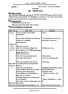 Giáo án lớp 4 - Tuần 3 năm 2008 - Trường tiểu học Nghĩa Khánh