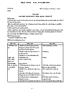 Giáo án lớp 4 - Tuần 30 năm 2009 - Trường tiểu học Nghĩa Khánh