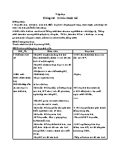 Giáo án lớp 4 - Tuần 34 năm 2009 - Trường tiểu học Nghĩa Khánh