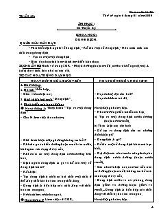 Giáo án lớp 5 (buổi chiều) - Tuần 19 - Trường Tiểu học Trù Sơn 1