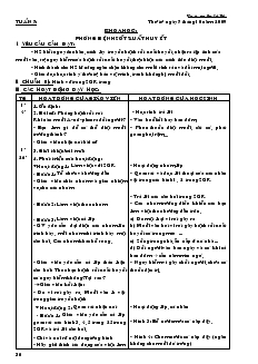 Giáo án lớp 5 (buổi chiều) - Tuần 7 - Trường Tiểu học Trù Sơn 1