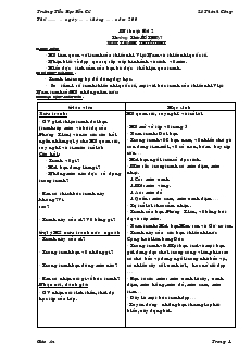 Giáo án Mĩ thuật 4 - Bài 2: Thường thức Mĩ thuật xem tranh thiếu nhi - Trường Tiểu Học Bến Cừ