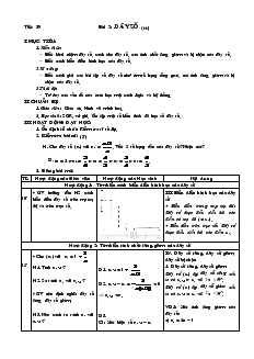 Giáo án môn Toán học 11 học kỳ I - Tiết 39 - Bài 2: Dãy số (tiếp)