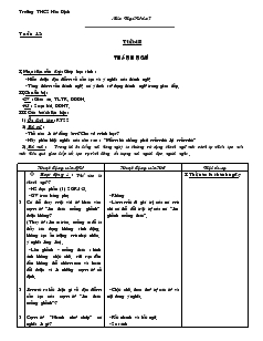 Giáo án Ngữ văn 7 (chuẩn kiến thức) - Tuần 12 - Tiết 48: Thành ngữ - Trường THCS Hắc Dịch