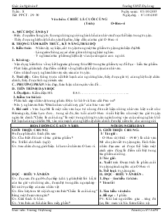 Giáo án Ngữ văn 8 - Tuần 8 - Trường THCS Đạ Long