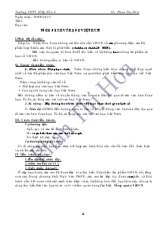 Giáo án Ngữ văn 9 - Trường THPT HIệp Hòa 4