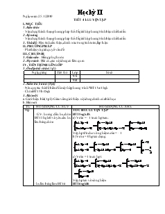 Giáo án Toan Lớp 9 Học kỳ II