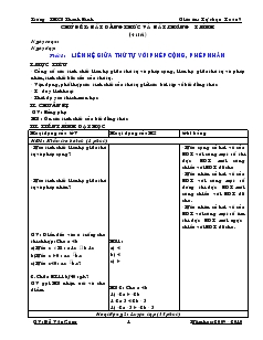 Giáo án: Tự chọn Toán 9 - Ttường THCS Thanh Bình