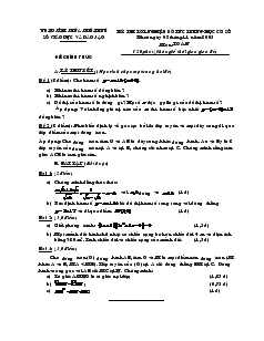 Kỳ thi tốt nghiệp bổ túc trung học cơ sở Môn: Toán
