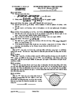 Kỳ thi tuyển sinh lớp 10 THPT Quốc học môn Toán - Năm học 2007-2008