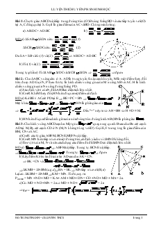 Luyện thi chuyên phần Hình học
