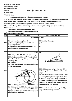 Tiết 56 Ôn tập chương III - Dương Tiến Mạnh