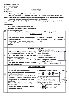 Tiết 59 Luyện tập - Dương Tiến Mạnh