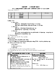 Bài giảng Môn Vật lý lớp 7 - Tiết 1: Nhận biết ánh sáng - Nguồn sáng và vật sáng (tiết 70)