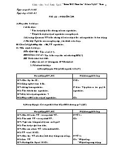 Bài giảng Môn Vật lý lớp 7 - Tiết 11 : Nguồn âm (tiết 3)