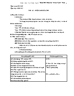 Bài giảng Môn Vật lý lớp 7 - Tiết 12 : Độ cao của âm (tiết 4)