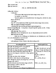 Bài giảng Môn Vật lý lớp 7 - Tiết 13 : Độ to của âm (tiết 5)