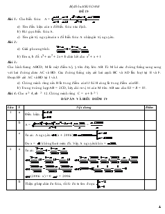 Bộ đề ôn hoc sinh giỏi Toán 8