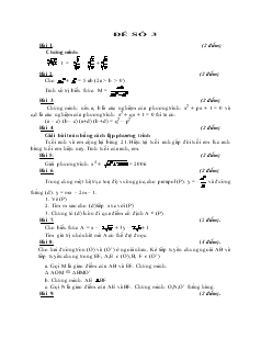 Đề thi thử học sinh giỏi Toán 9 - Đề số 3