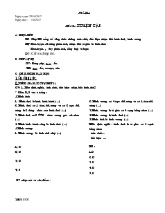 Giáo án Đại số 8 (chi tiết) - Tuần 11, 12