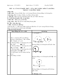 Giáo án Đại số Lớp 9A Tiết 12