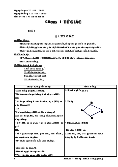 Giáo án Hình 8 Trường THCS song giang