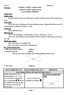 Giáo án Hình học 7