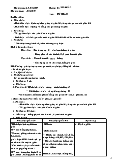 Giáo án Hình học 8 năm học 2009- 2010