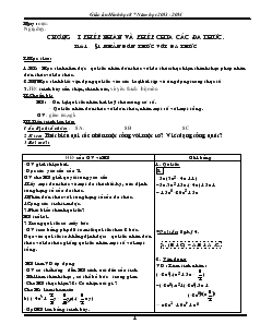 Giáo án Hình học 8 năm học 2013 - 2014