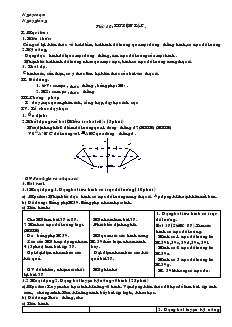 Giáo án Hình học 8 Tiết 10 Luyện Tập