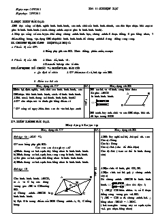 Giáo án Hình học 8 - Tiết 11: Luyện tập