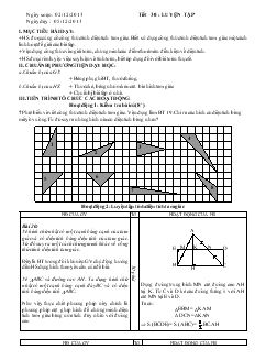 Giáo án Hình học 8 - Tiết 30: Luyện tập
